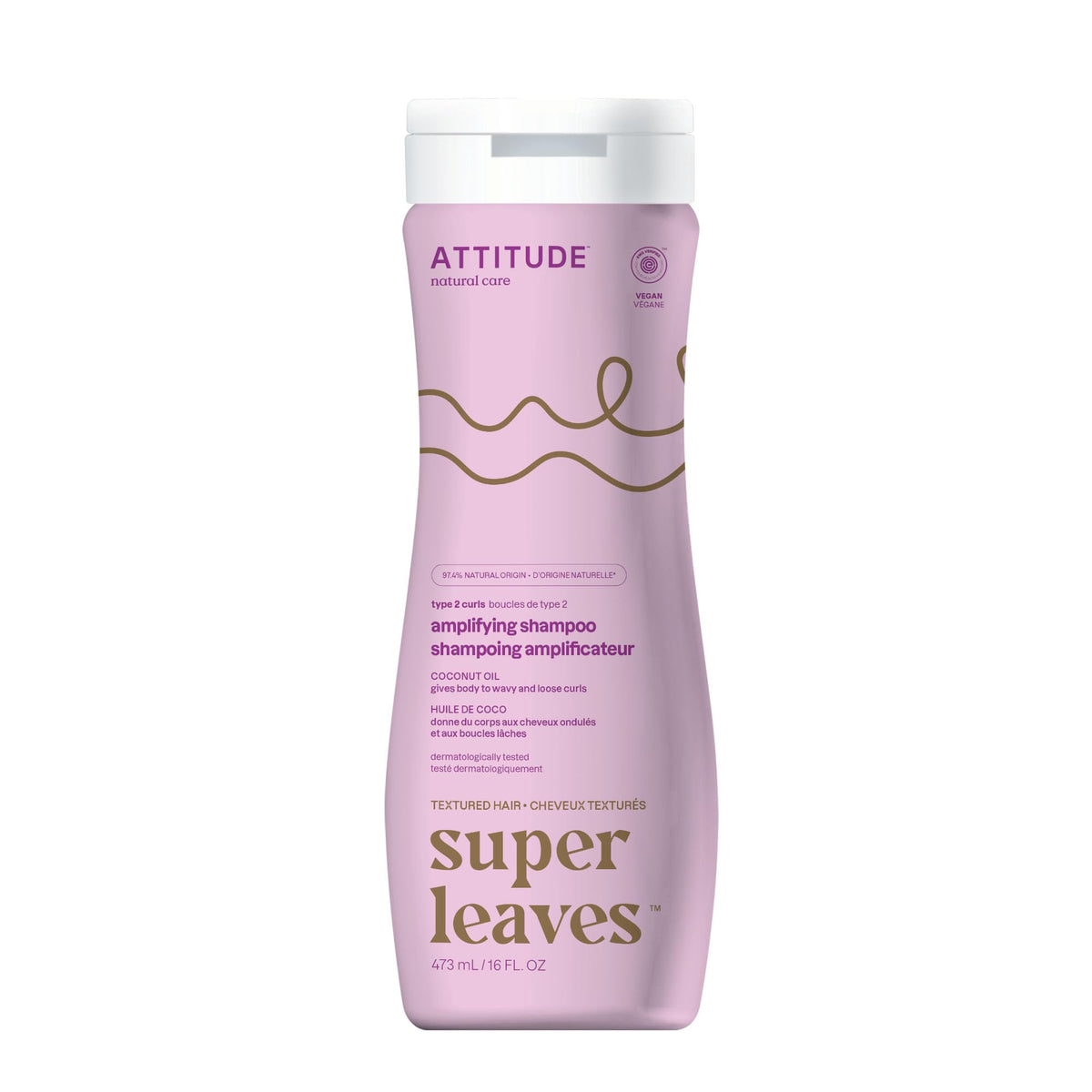 BIO SPECTRA ATTITUDE front packaging showing 16 fl oz and clean ingredients benefit