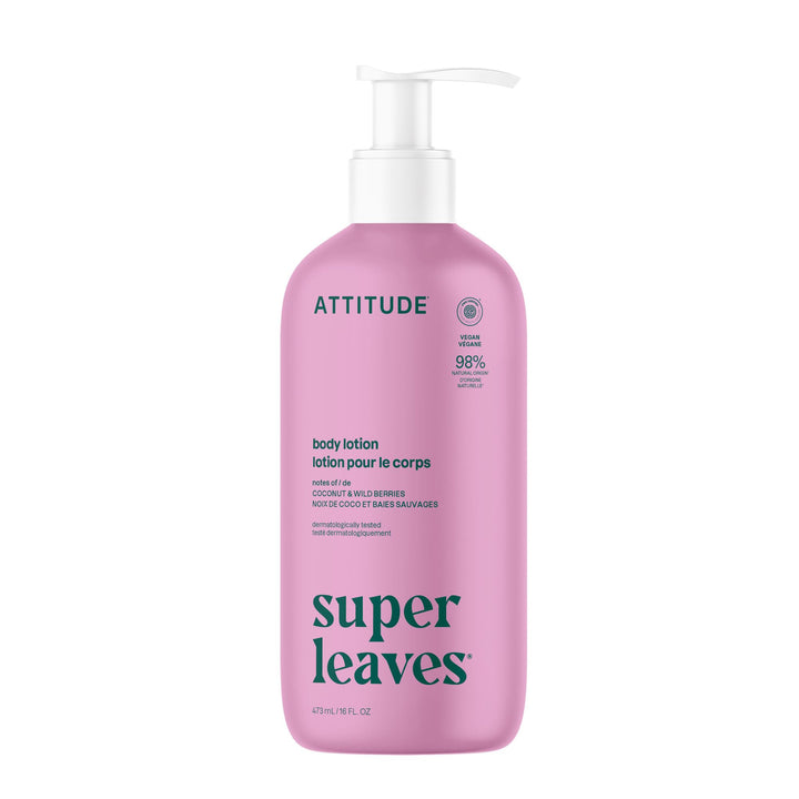 ATTITUDE front packaging showing product and scent benefits