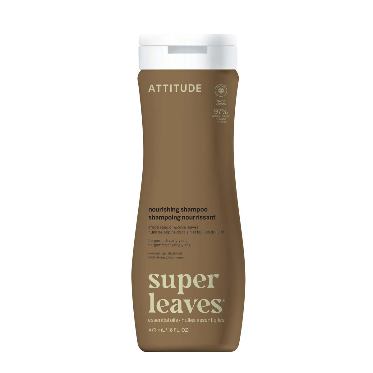 ATTITUDE bottle front view showing product and bergamot scent benefit