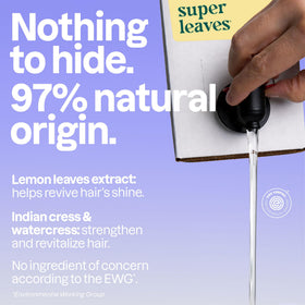 BIO SPECTRA ATTITUDE lemon leaves close-up highlighting refreshing citrus extract