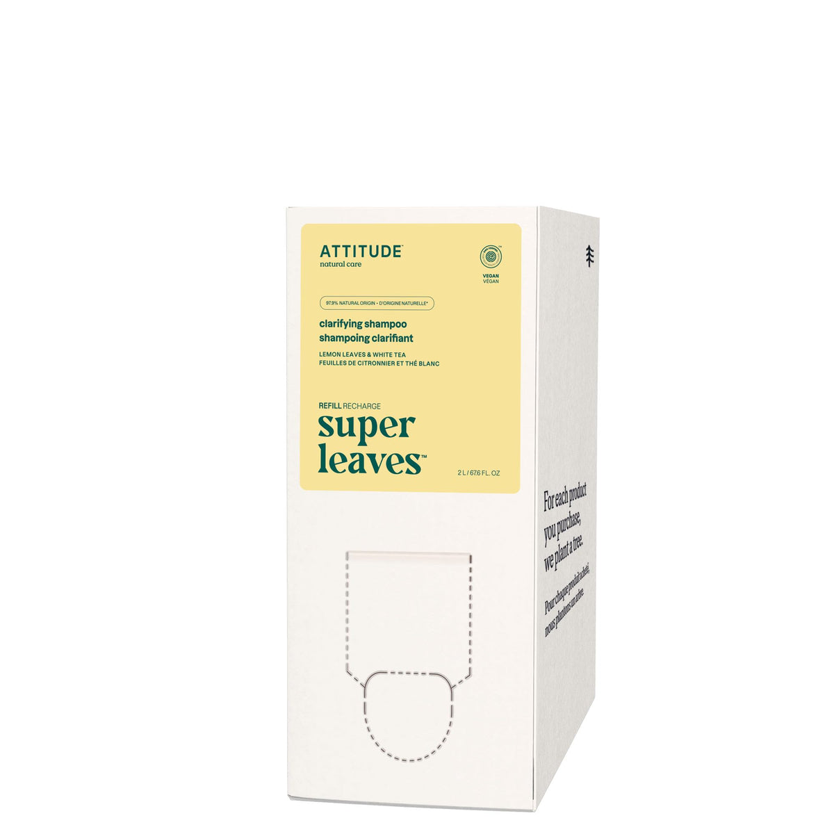 BIO SPECTRA ATTITUDE front label showing product name and EWG Verified benefits