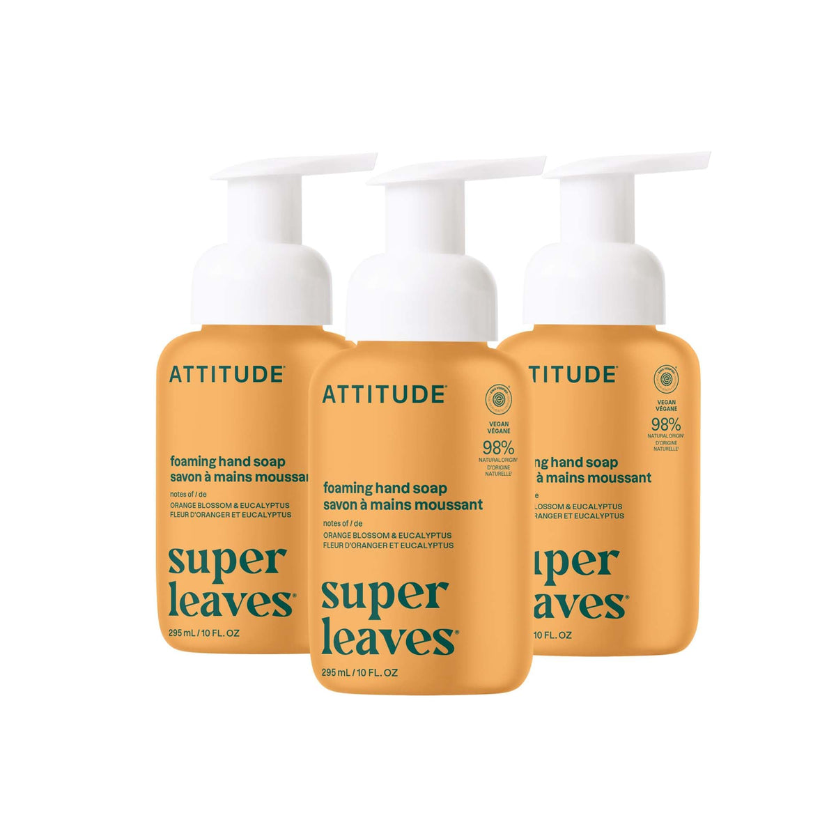 ATTITUDE front packaging showing bottle and scent benefits