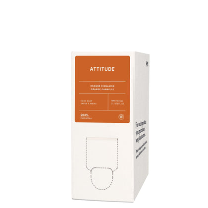 ATTITUDE front bottle showing full refill size and clear product view for savings
