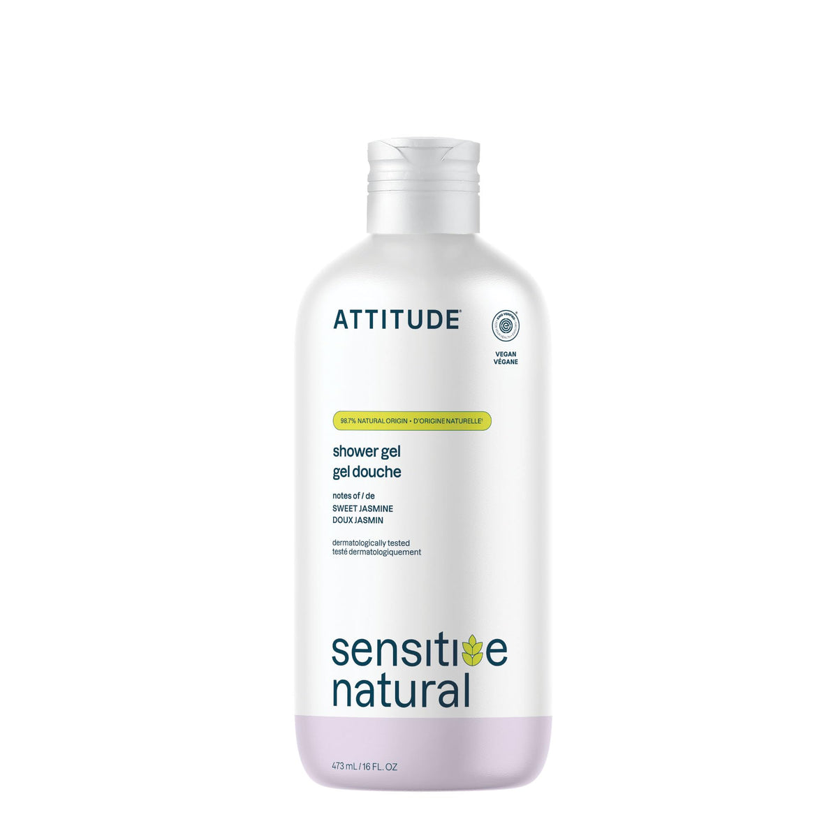 ATTITUDE front packaging 16oz bottle showing label and scent benefits