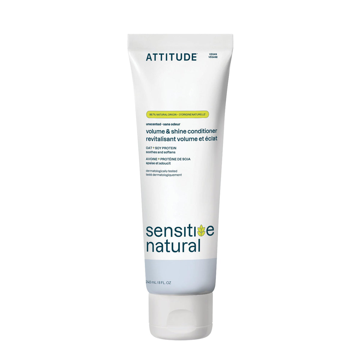 BIO SPECTRA ATTITUDE front packaging showing size and clean design benefit clarity
