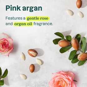 ATTITUDE back label with ingredient list emphasizing naturally derived formulation