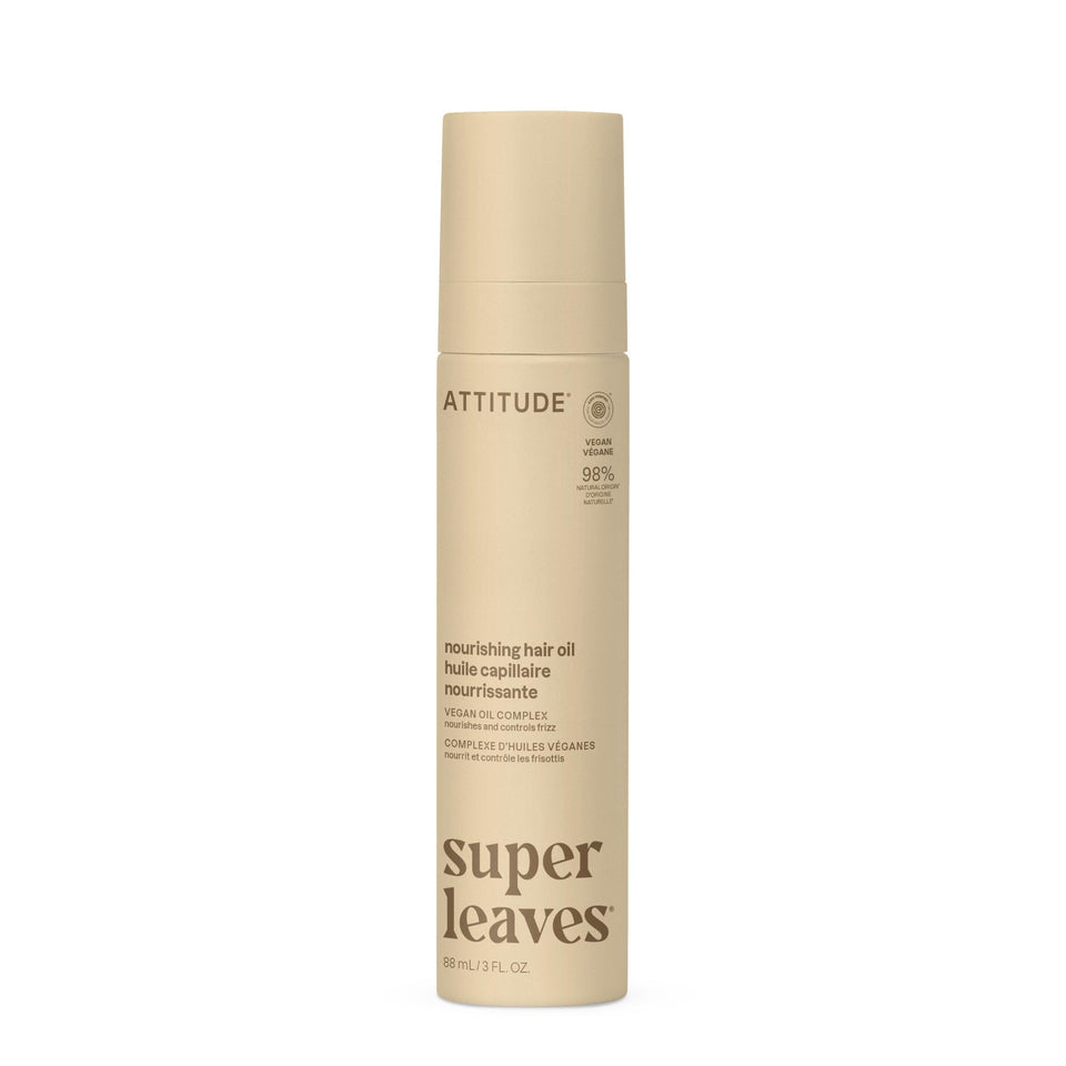 ATTITUDE front packaging showing bottle and label, clear benefit of trusted clean beauty