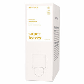 BIO SPECTRA ATTITUDE front label showing scent and size, communicates verified safety