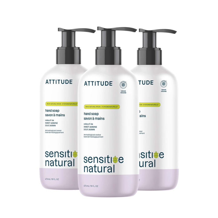 ATTITUDE front packaging showing bottle and label for easy identification and benefits