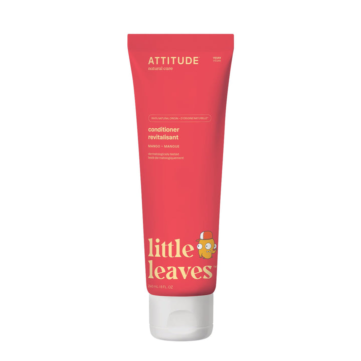 ATTITUDE front packaging showing bottle and mango scent, clear ingredient focus