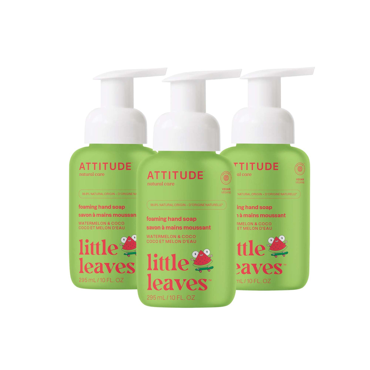 ATTITUDE front packaging showing bottle and label, encourages confident purchase