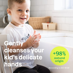 ATTITUDE foam pump dispensing soft lather for easy kid-friendly use
