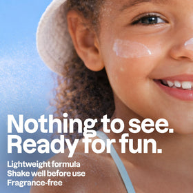 ATTITUDE applying to child face demonstrating gentle coverage and comfort