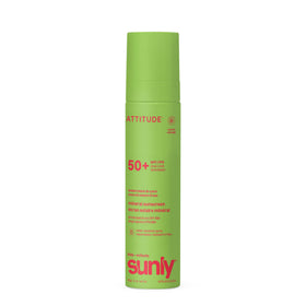 ATTITUDE front packaging showing SPF 50 and kid-friendly design for easy selection
