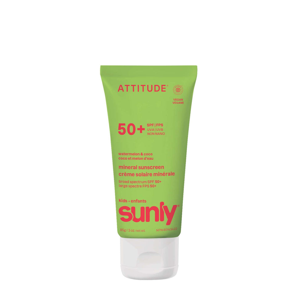 ATTITUDE front tube view showing product and SPF 50 for easy identification
