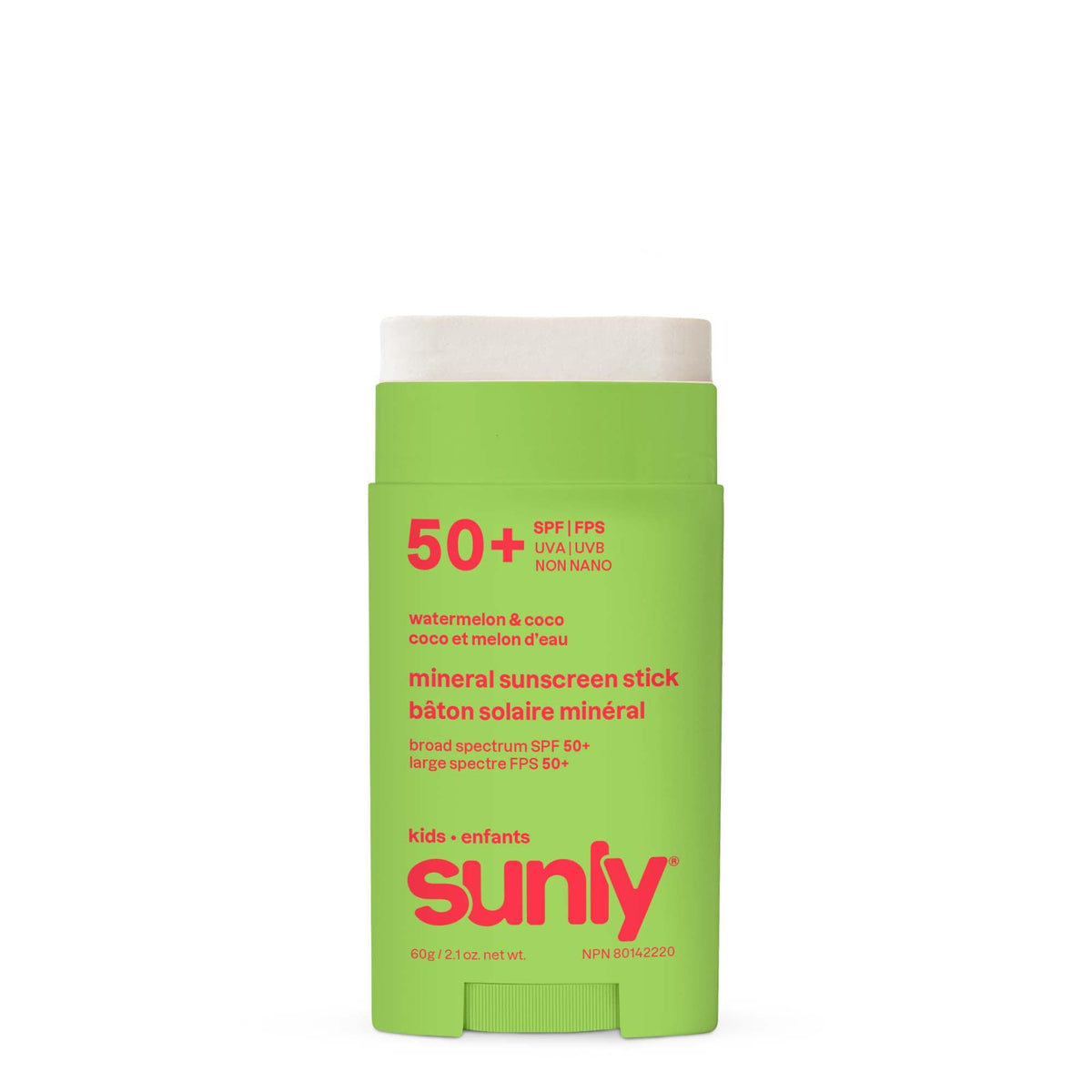 ATTITUDE kids sunscreen stick after water play demonstrating easy reapplication and resilience