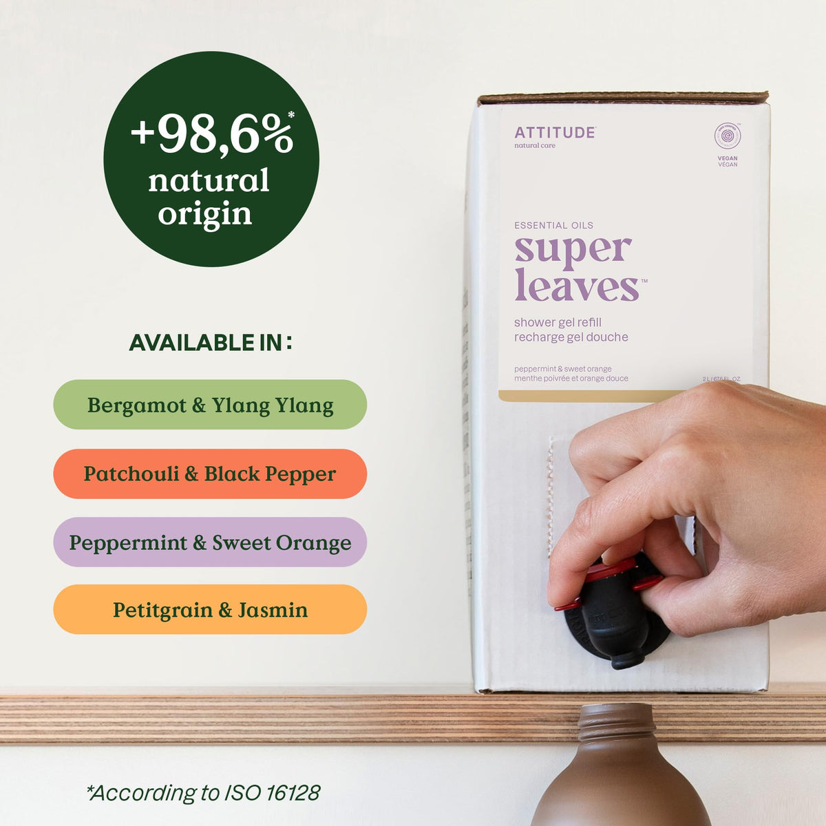 ATTITUDE label closeup showing EWG verified certification benefit