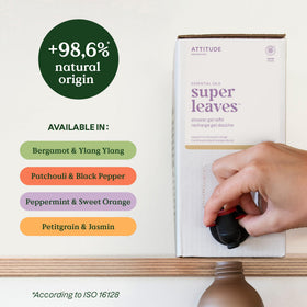 ATTITUDE label closeup showing EWG verified certification benefit