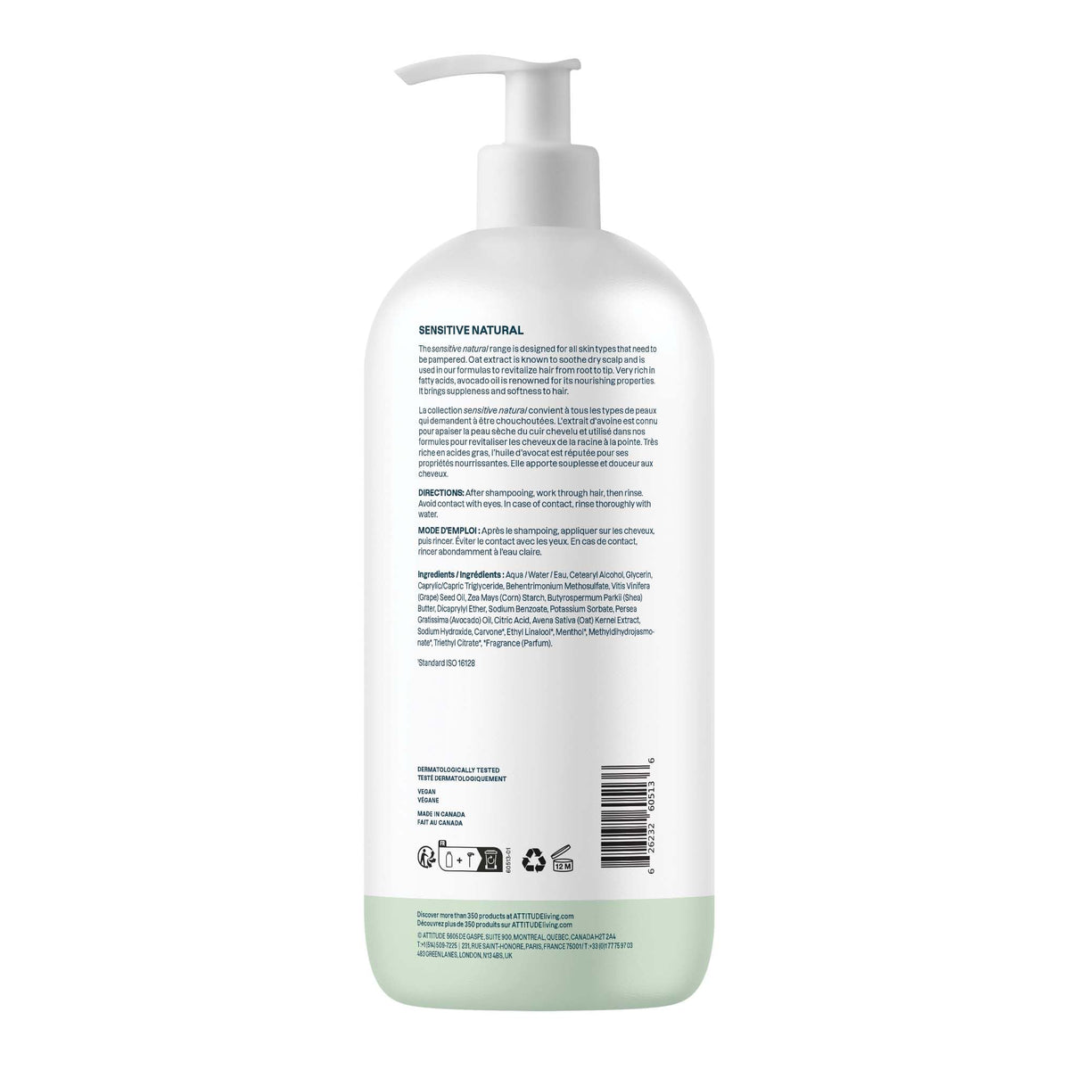 ATTITUDE bottle on bathroom shelf styled for clean-beauty routine inspiration
