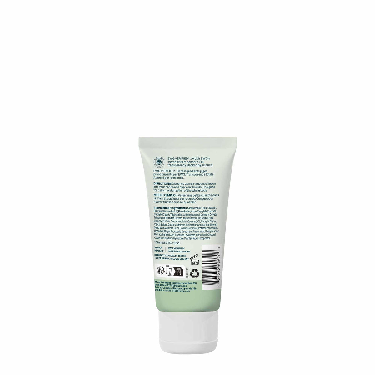 Attitude baby cream in a diaper bag scene showing convenient on-the-go care benefit