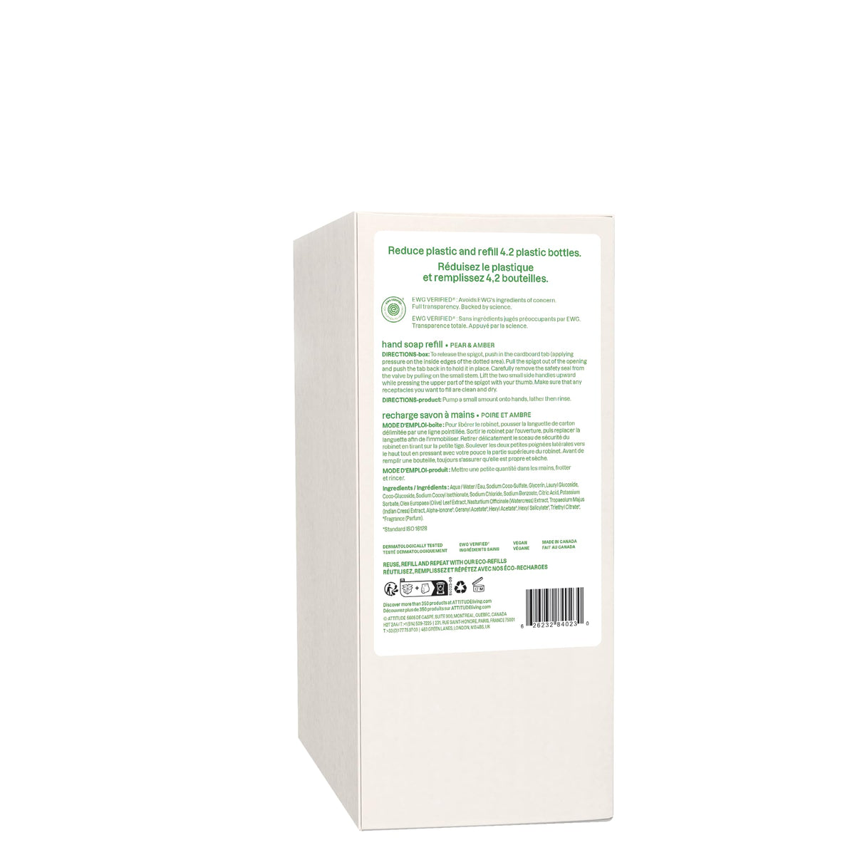BIO SPECTRA ATTITUDE plant ingredient sources arranged to show natural origins