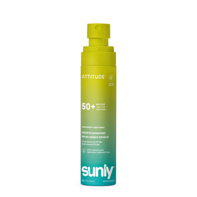 ATTITUDE sunscreen by the beach illustrating outdoor protection and activity