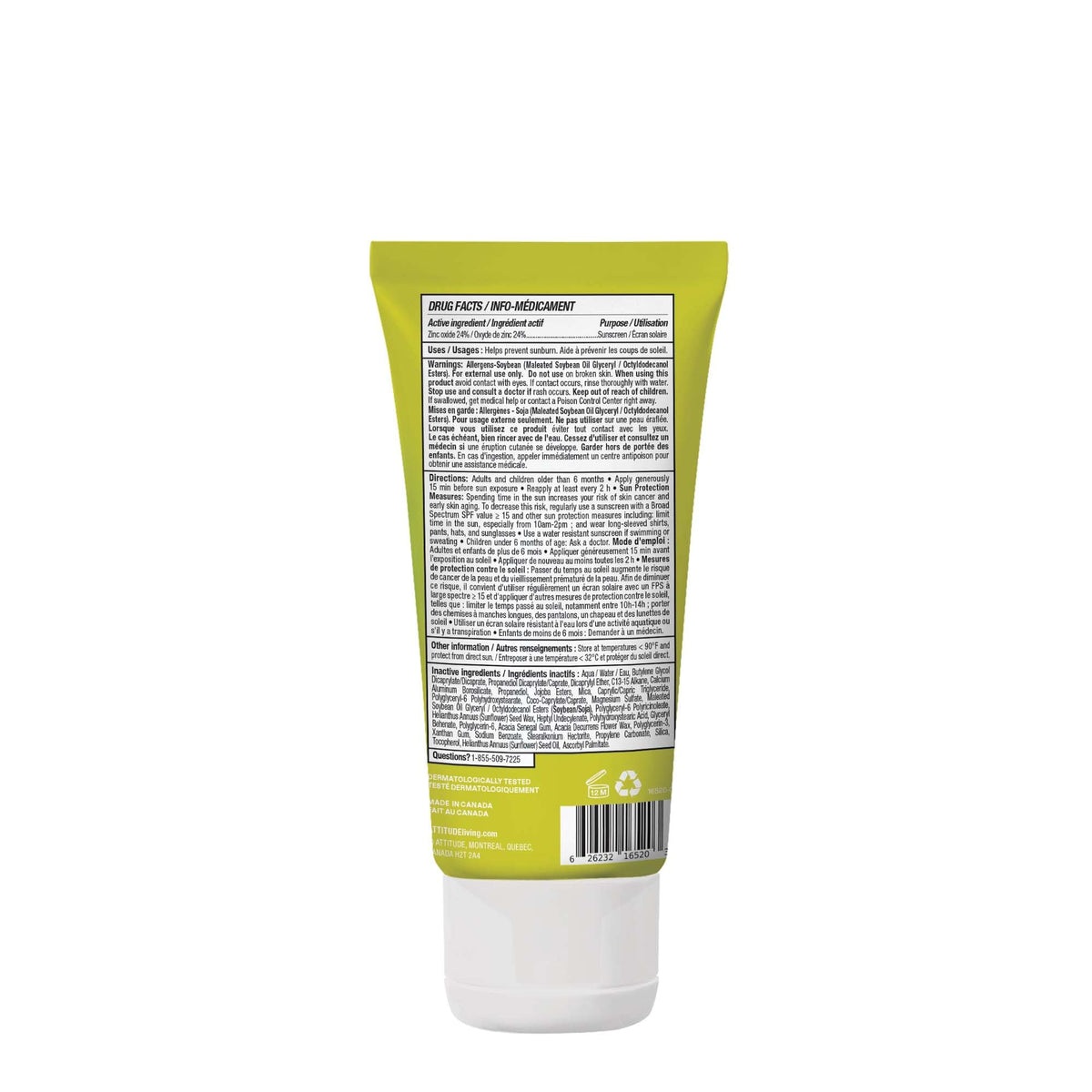ATTITUDE sunscreen in outdoor setting showing protection during activity