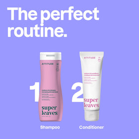 BIO SPECTRA ATTITUDE after-rinse shiny hair showing improved smoothness