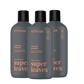 ATTITUDE front bottle view showing label and patchouli bourbon scent benefit
