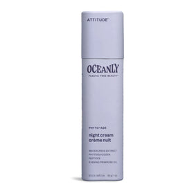 BIO SPECTRA ATTITUDE front packaging showing compact night cream bar benefits travel-friendly