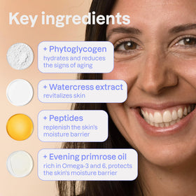 BIO SPECTRA ATTITUDE watercress ingredient close-up highlighting botanical antioxidant benefit
