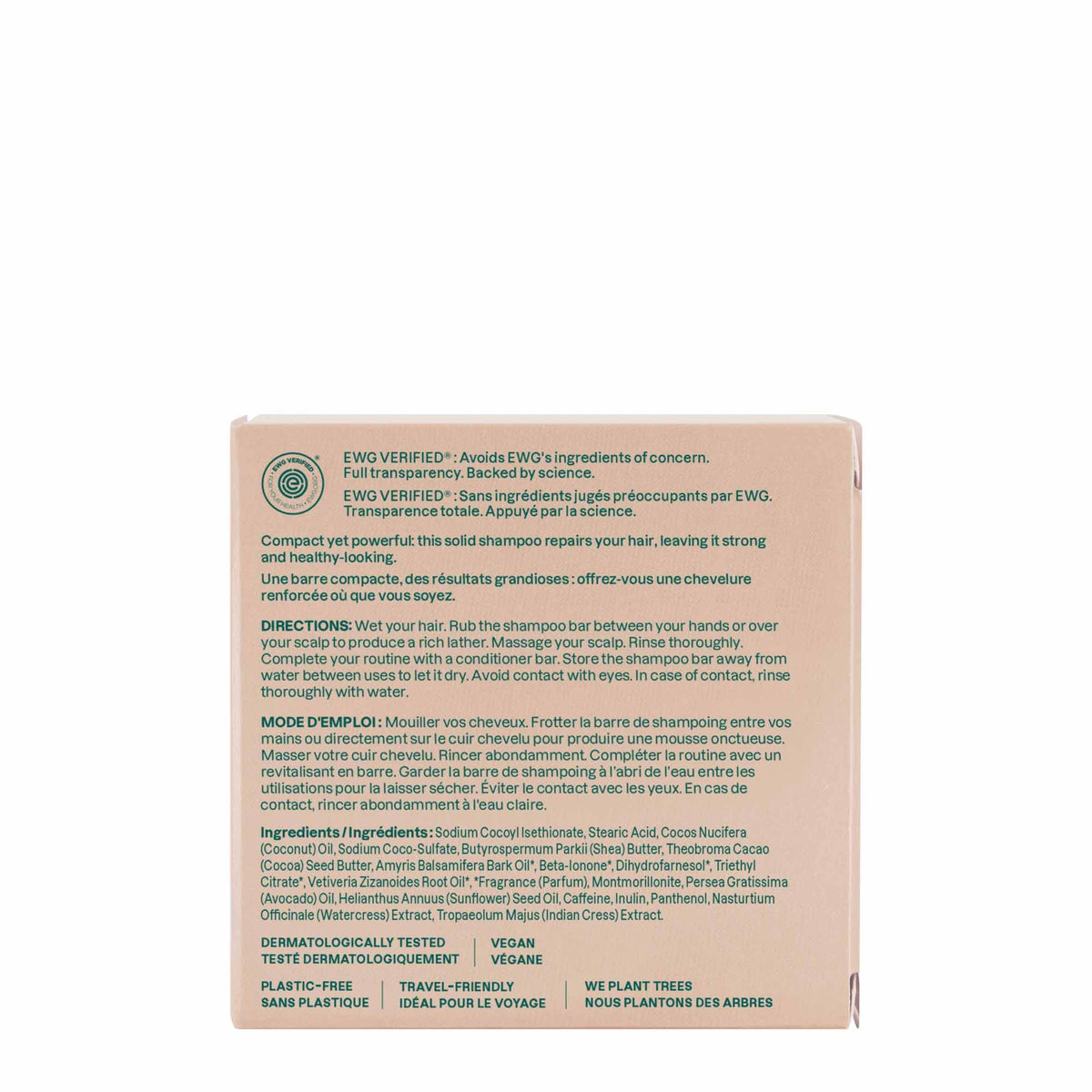 ATTITUDE cardboard packaging being recycled showing plastic-free sustainability benefit