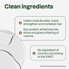 ATTITUDE shampoo pouring and foaming to show gentle cleansing action