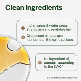 ATTITUDE shampoo being dispensed showing creamy texture and gentle lather