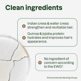 ATTITUDE shampoo foam texture on hand showing moisturizing lather