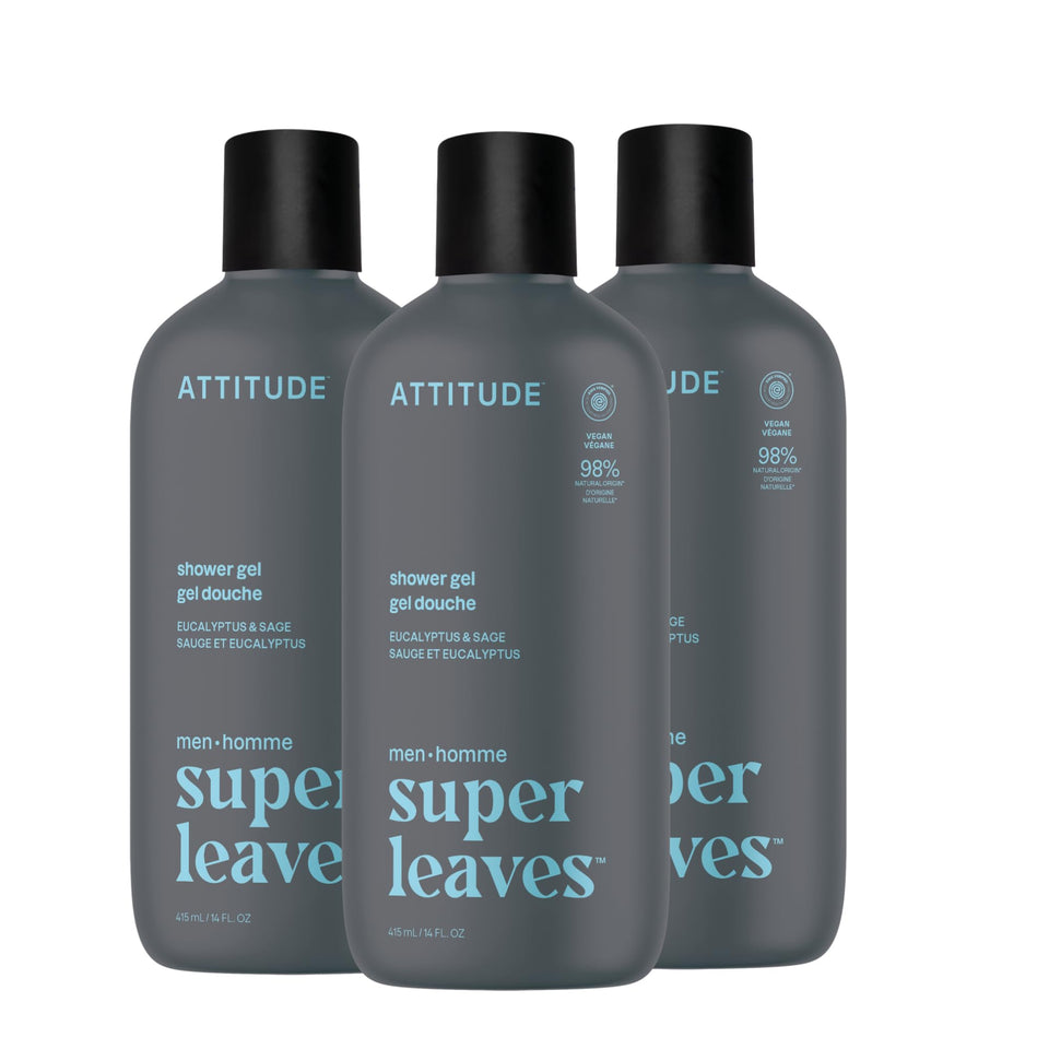 ATTITUDE front packaging showing eucalyptus and sage scent and EWG Verified badge