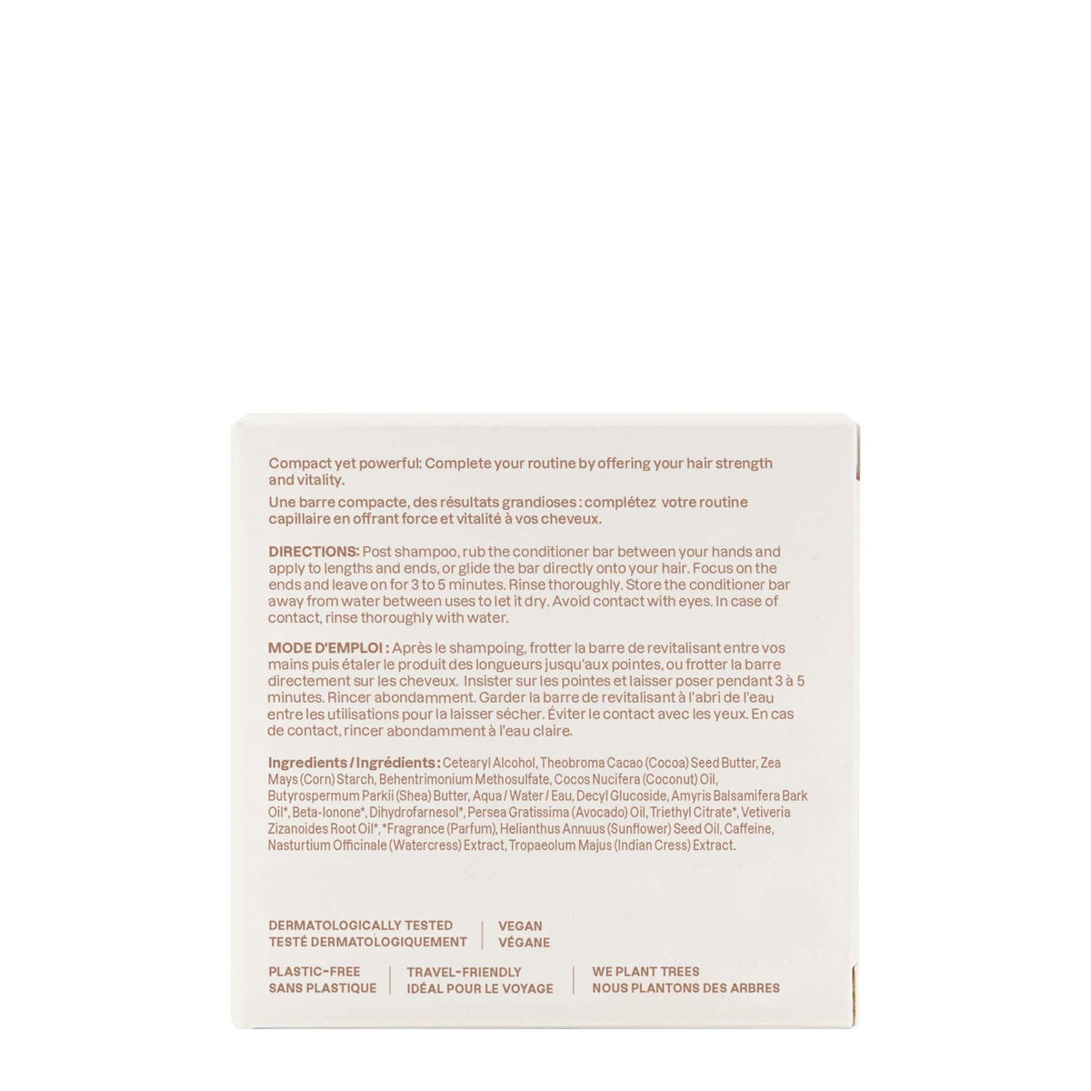 ATTITUDE solid conditioner beside recyclable cardboard packaging emphasizing sustainable choice