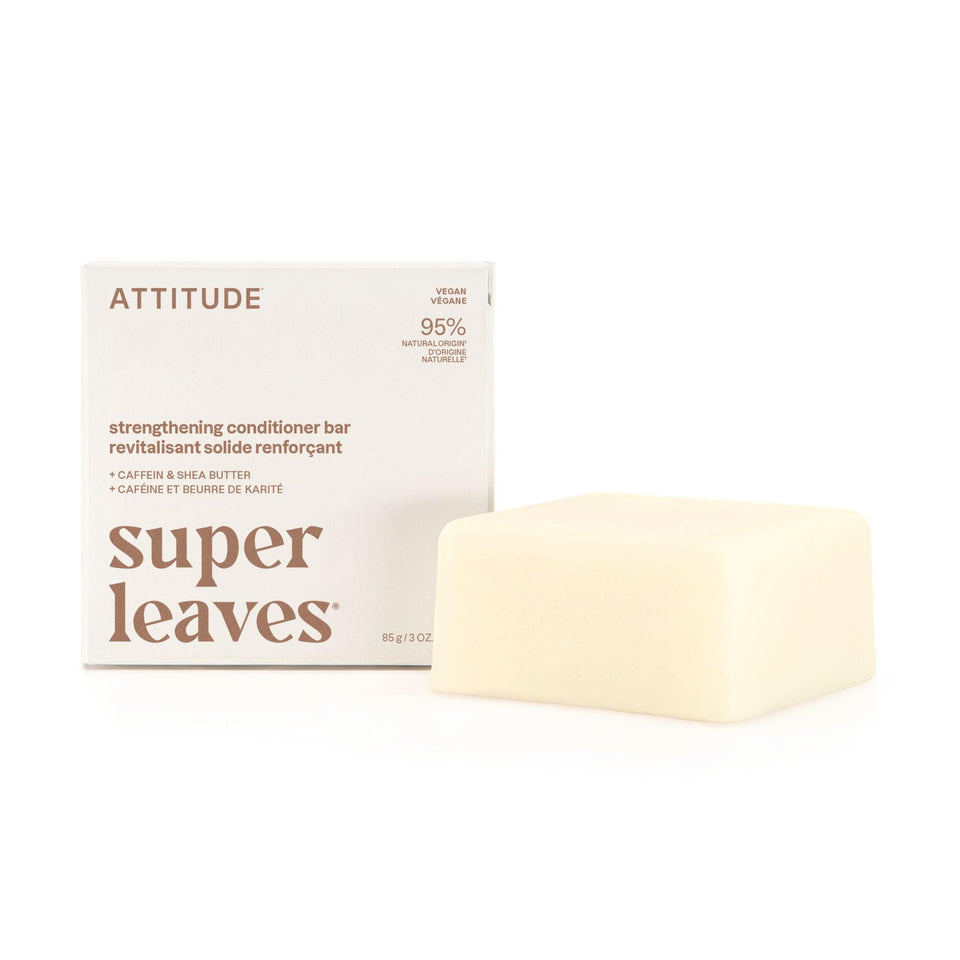 ATTITUDE conditioner bar front packaging showing eco-friendly box and weight