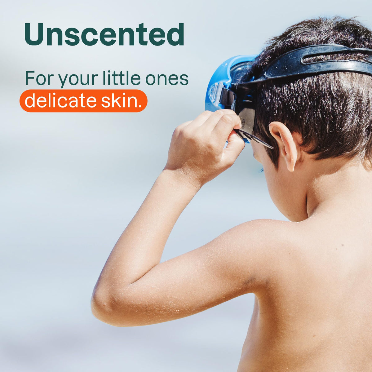 attitude family at beach using sunscreen for outdoor safety
