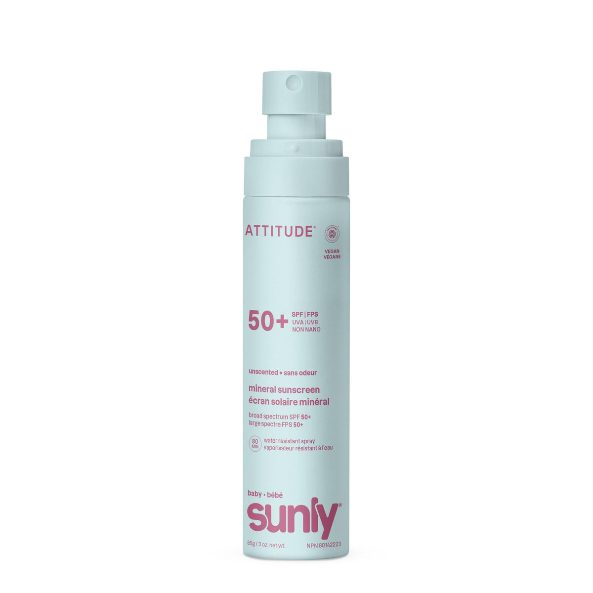 ATTITUDE sunscreen in a family beach scene enabling outdoor protection