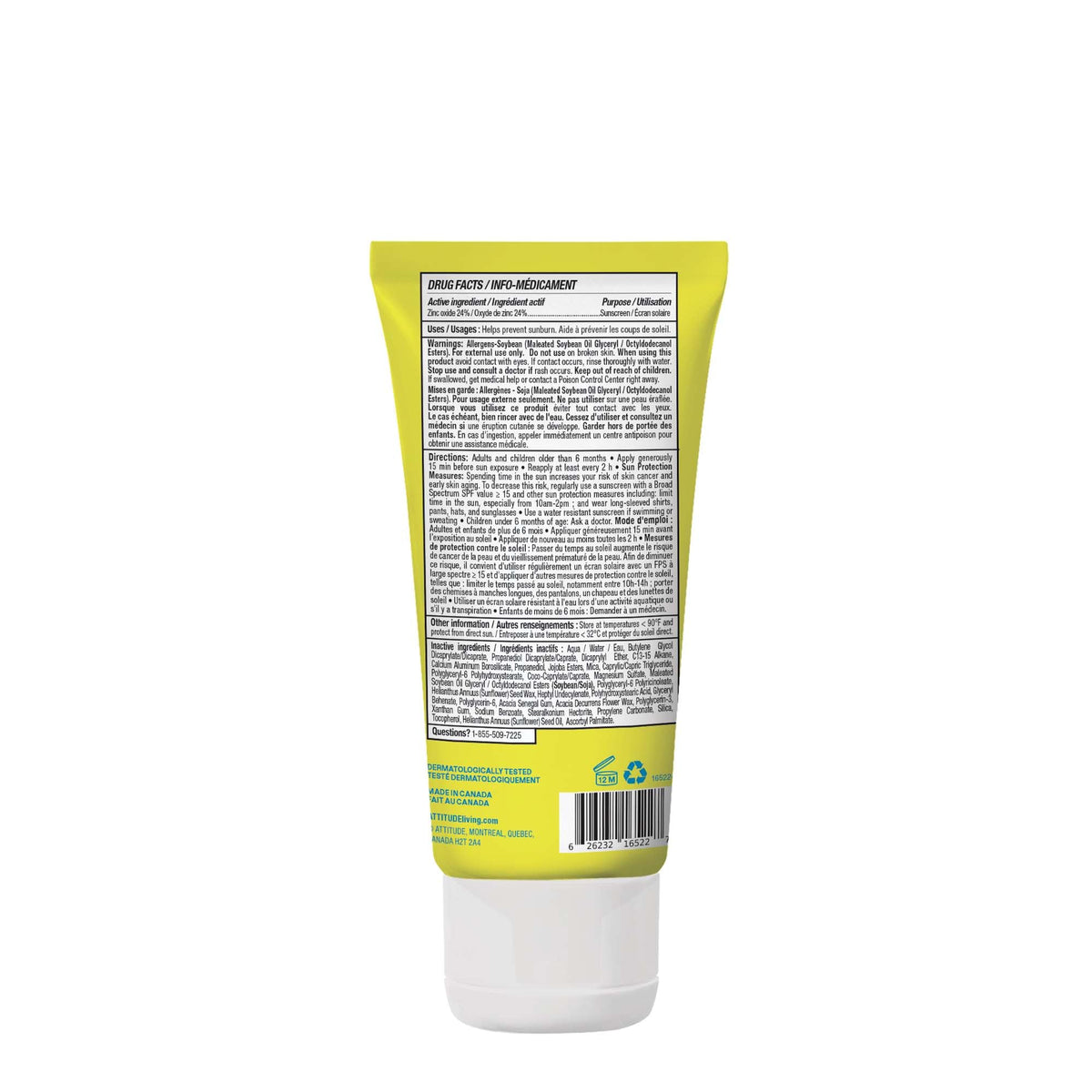 ATTITUDE cream on fingertip showing non-greasy application benefit