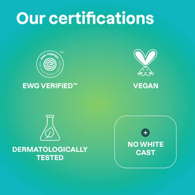 ATTITUDE label detail highlighting zinc oxide and clean ingredients