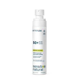ATTITUDE sunscreen used outdoors during hiking to protect skin