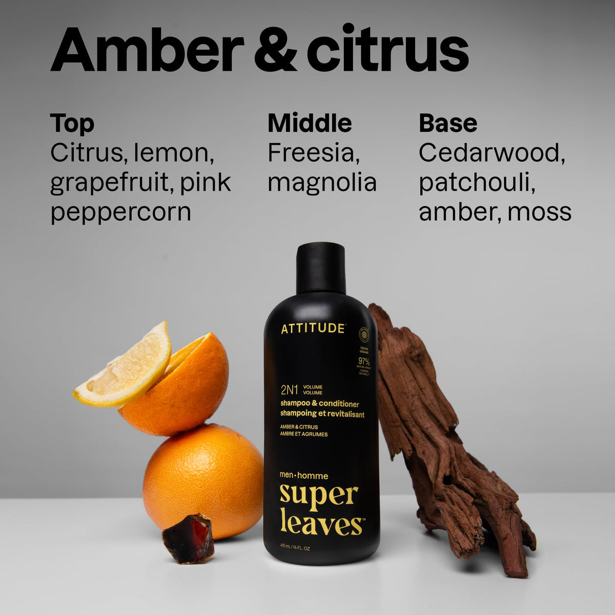 ATTITUDE rich lather texture demonstrating gentle effective cleanse
