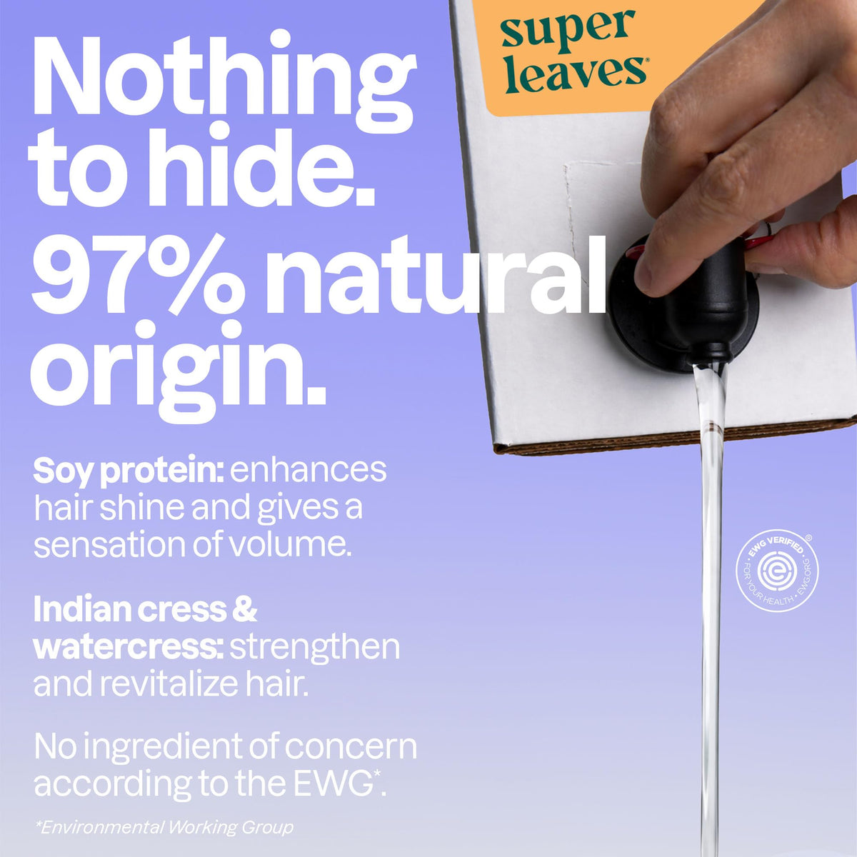 BIO SPECTRA ATTITUDE creamy shampoo texture close-up showing lightweight lather