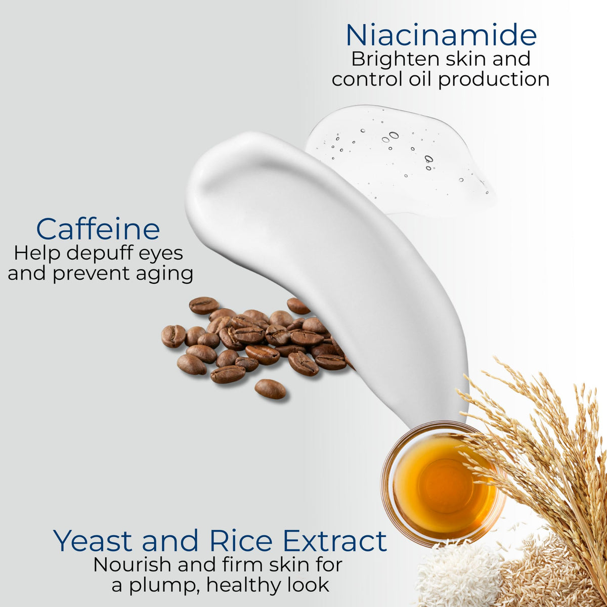 ATWATER eye cream being applied under eye to illustrate precise, mess-free application