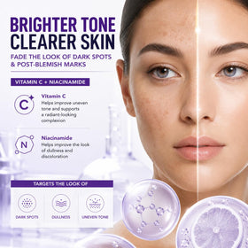 Aufdzceh before and after skin texture comparison showing refined pores