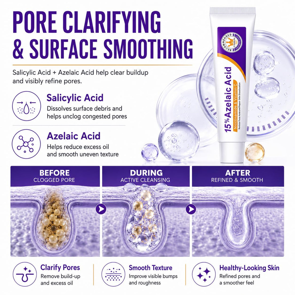 Aufdzceh pump dispensing gel-cream illustrating easy controlled application