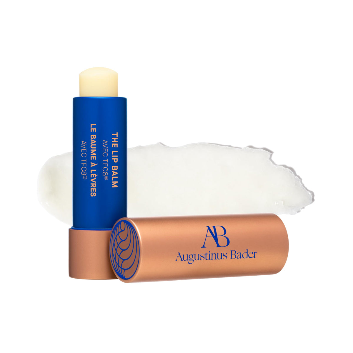 Augustinus Bader front tube shot showing sleek packaging and premium appeal