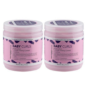 Aunt Jackie's front packaging showing two 15 oz jars and product name benefits